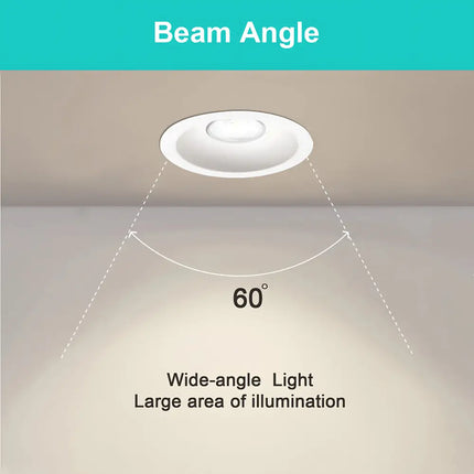 13W Tri-Colour Dimmable LED Downlight | 90mm Cut Out | Nullarbor
