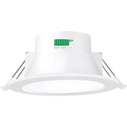 13W Tri-Colour Dimmable LED Downlight | 90mm Cut Out | Reno Powerlux