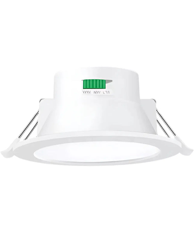 13W Tri-Colour Dimmable LED Downlight | 90mm Cut Out | Reno Powerlux