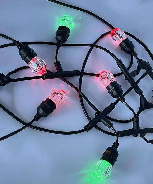 15m Smart Festoon String Lights with 15 LED Bulbs Liquidleds, Festoon String, 15m-smart-festoon-string-lights-with-15-led-bulbs