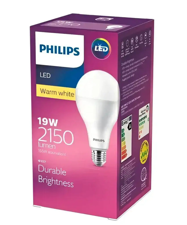 Philips 19W = 160W 2300 Lumen MegaBright LED Bulb-LED Light Bulbs-Philips