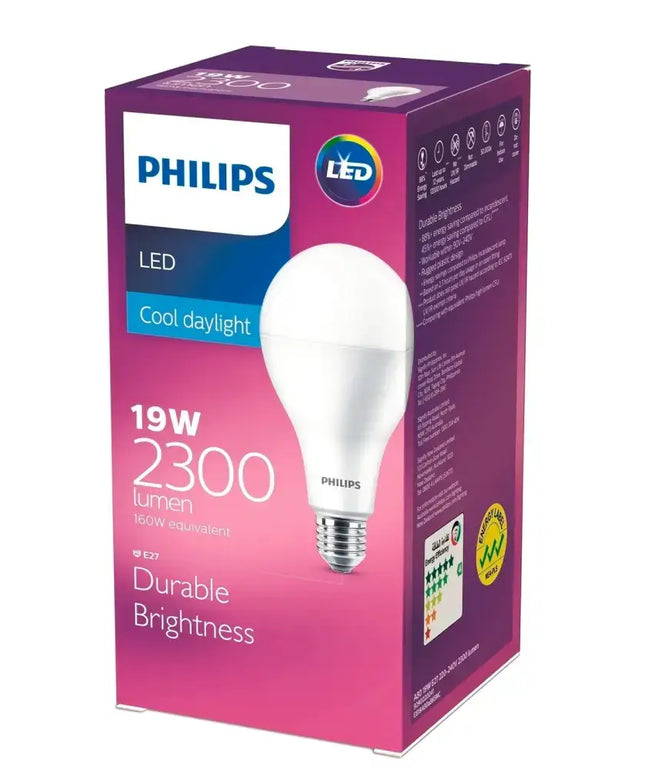 Philips 19W = 160W 2300 Lumen MegaBright LED Bulb-LED Light Bulbs-Philips