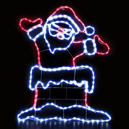 1M LED Santa Motif Christmas Lights Decoration - Occasions > Christmas > Outdoor Decorations & Lights
