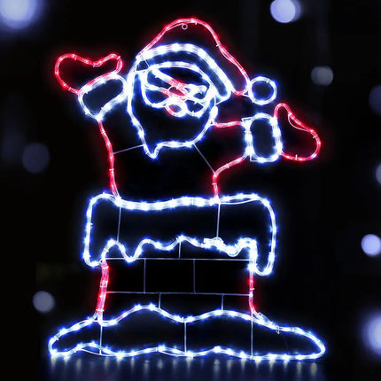 1M LED Santa Motif Christmas Lights Decoration - Occasions > Christmas > Outdoor Decorations & Lights