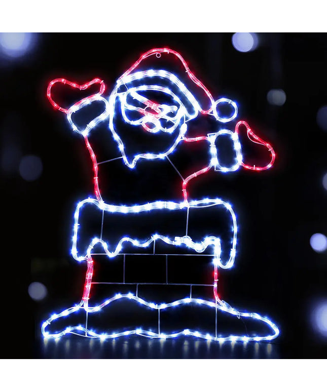 1M LED Santa Motif Christmas Lights Decoration - Occasions > Christmas > Outdoor Decorations & Lights
