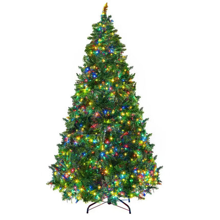 2.1M 8 Light Mode Multi Colour Christmas Tree - Occasions > Christmas > Christmas Trees