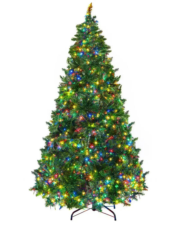 2.1M 8 Light Mode Multi Colour Christmas Tree - Occasions > Christmas > Christmas Trees