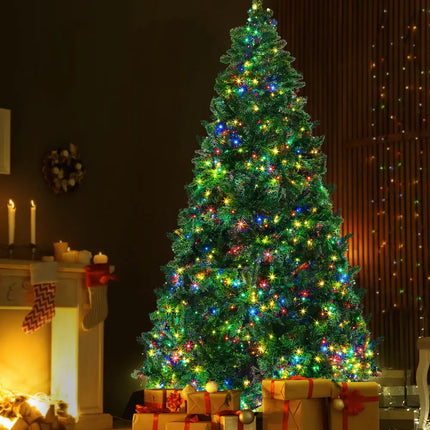 2.1M 8 Light Mode Multi Colour Christmas Tree - Occasions > Christmas > Christmas Trees