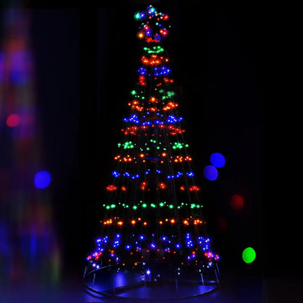2.1M Christmas Tree 264 LED Solar Jingle Jollys - Occasions > Christmas > Outdoor Decorations & Lights