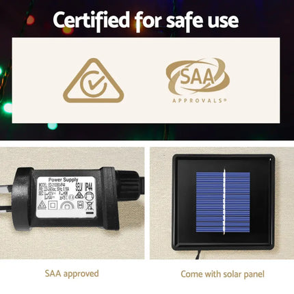 2.1M Christmas Tree 264 LED Solar Jingle Jollys - Occasions > Christmas > Outdoor Decorations & Lights