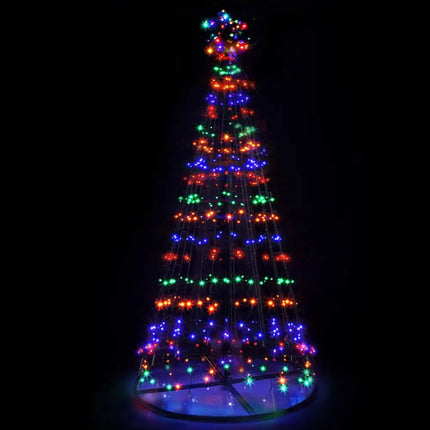 2.1M Christmas Tree 264 LED Solar Jingle Jollys - Occasions > Christmas > Outdoor Decorations & Lights