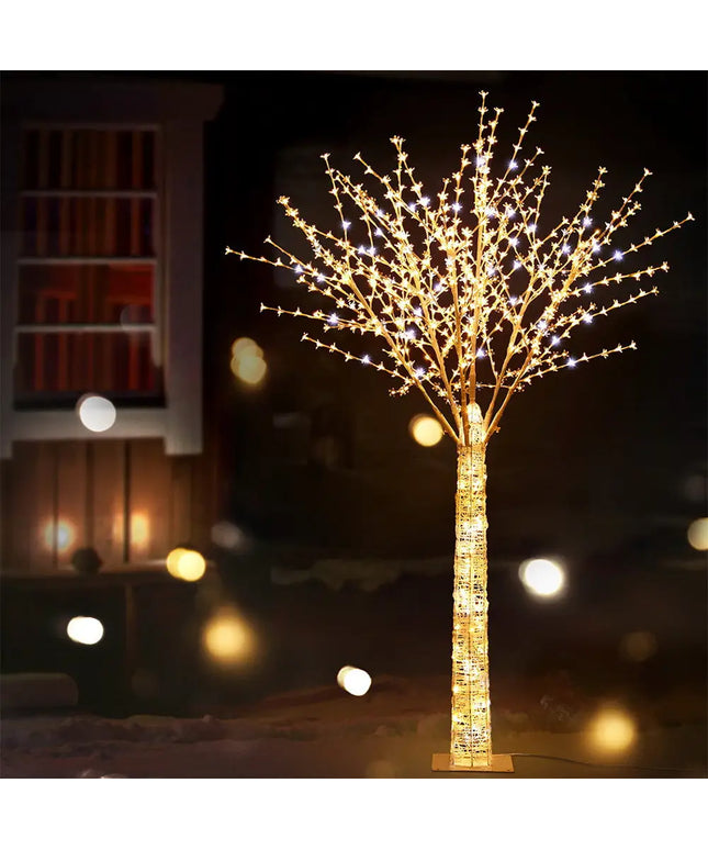 2.1M LED Lights Cherry Blossom Christmas Tree - Occasions > Christmas > Christmas Trees