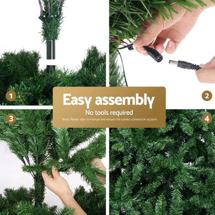 2.1M LED Pre-Lit Christmas Tree - Occasions > Christmas > Christmas Trees