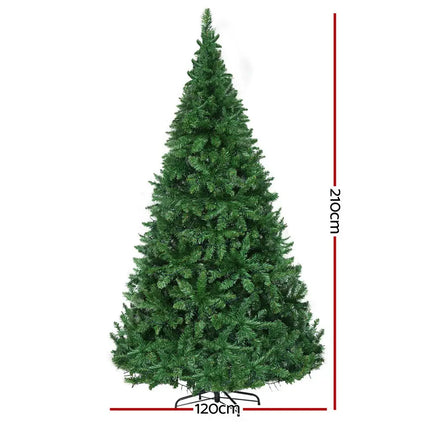 2.1M LED Pre-Lit Christmas Tree - Occasions > Christmas > Christmas Trees