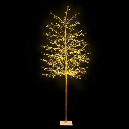 Illuminated decorative tree from 2.1M Solar Christmas Tree with 480 LED lights