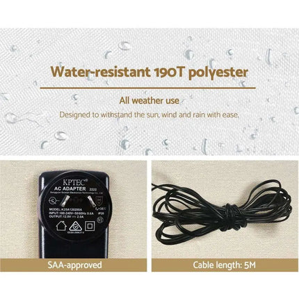 2.4M Christmas Inflatable Snowman Outdoor Decorations Dropli, Occasions > Christmas, jingle-jollys-2-4m-christmas-inflatable-snowman-xmas-lights-outdoor-decorations