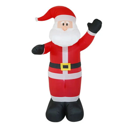 Inflatable Santa Claus figure for Christmas decor in the 2.4M Inflatable Santa LED Christmas Decoration product