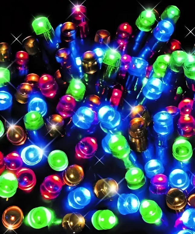 Colorful LED string lights from 20 LED Lights Battery Operated in Cool White color option