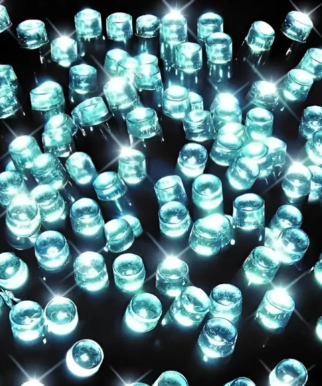 Illuminated blue LED lights from 20 LED Lights Battery Operated product in multicolor options