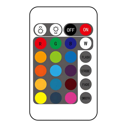 Solar and USB rechargeable LED Hanging Ball suspended by a 60cm rope, perfect for outdoor events.