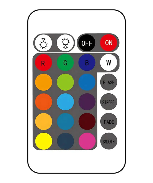 Solar and USB rechargeable LED Hanging Ball suspended by a 60cm rope, perfect for outdoor events.