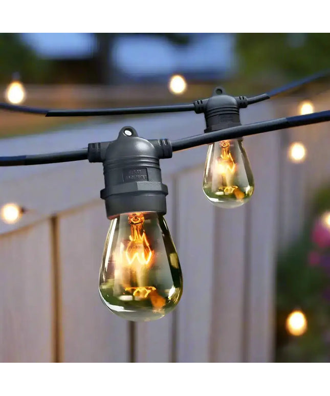 20m Festoon String 20 S14 Lights Plug in Kit Dropli, Occasions > Lights, jingle-jollys-20m-festoon-string-lights-christmas-bulbs-party-wedding-garden-party