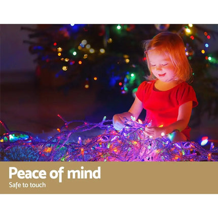 800 LED Christmas Icicle Lights Mutlicolour-Occasions > Lights-Dropli