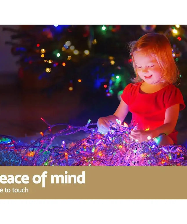 800 LED Christmas Icicle Lights Mutlicolour-Occasions > Lights-Dropli