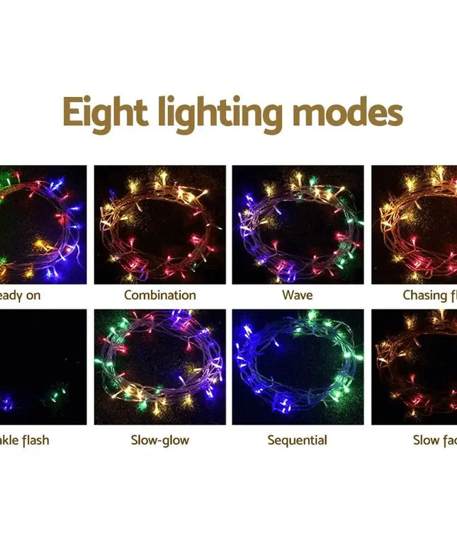 800 LED Christmas Icicle Lights Mutlicolour-Occasions > Lights-Dropli