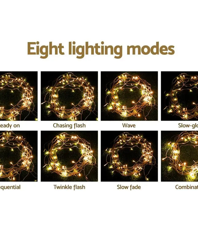 800 LED Christmas Icicle Lights Warm White-Occasions > Lights-Dropli