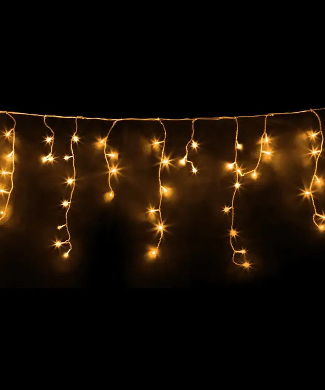 800 LED Christmas Icicle Lights Warm White-Occasions > Lights-Dropli