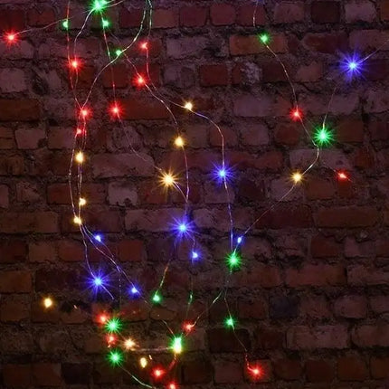 20M Multi Colour Solar Powered Outdoor Fairy Lights with 8 Lighting Modes - Home & Garden > Lighting > Outdoor Lights