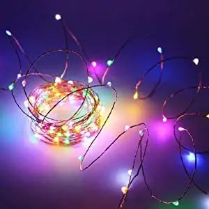 20M Multi Colour Solar Powered Outdoor Fairy Lights with 8 Lighting Modes - Home & Garden > Lighting > Outdoor Lights