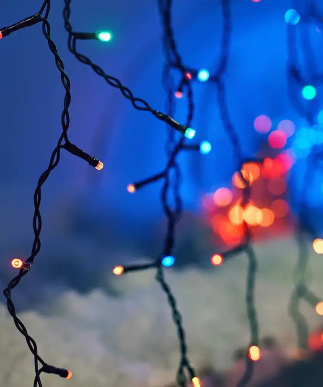 20M Solar Powered Outdoor Fairy Lights - Multicoloured - Home & Garden > Lighting > Night Lights & Ambient Lighting