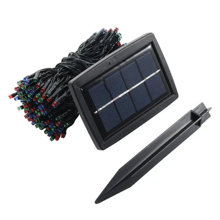 20M Solar Powered Outdoor Fairy Lights - Multicoloured - Home & Garden > Lighting > Night Lights & Ambient Lighting