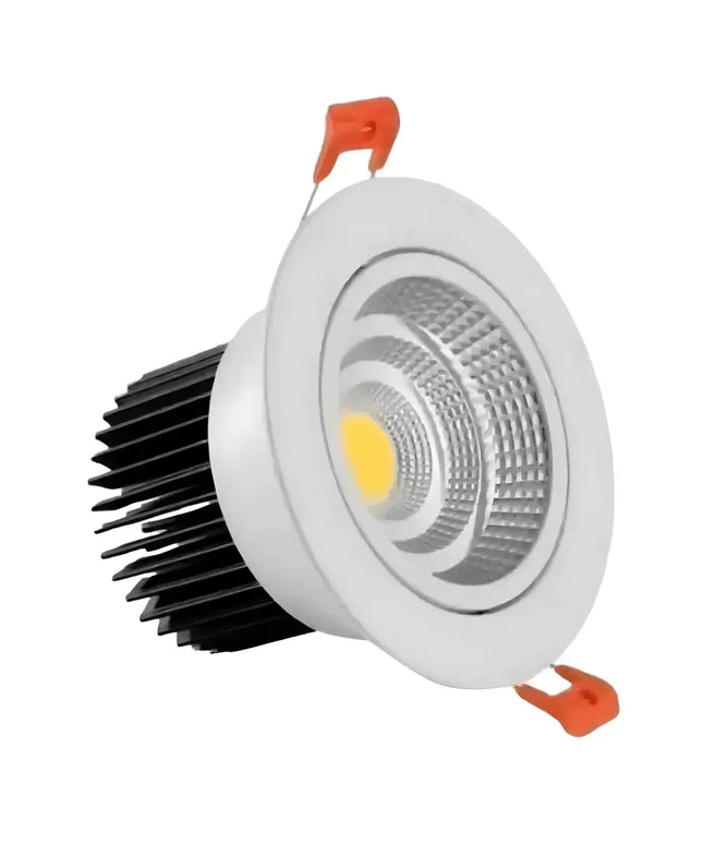 20W COB Tilt Tri Colour Dimmable LED Downlight 120mm cut out