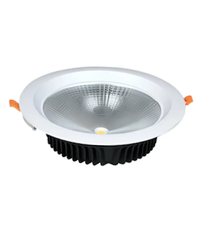 20W COB Tri-Colour Dimmable Aluminium LED Downlight 160mm cut out