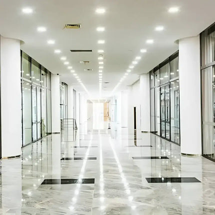 20W COB Tri-Colour Dimmable Aluminium LED Downlight 160mm cut out