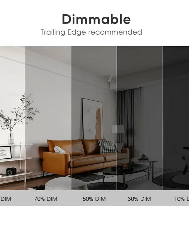 20W LED Black Tri-Colour 120mm Surface Mount Downlight