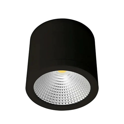 20W LED Black Tri-Colour 120mm Surface Mount Downlight