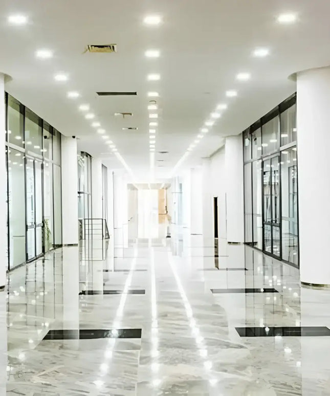 20W Tri-Colour Dimmable Aluminium LED Downlight 160mm cut out