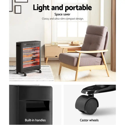 2200W Infrared Heater Radiant Heaters - Appliances > Heaters