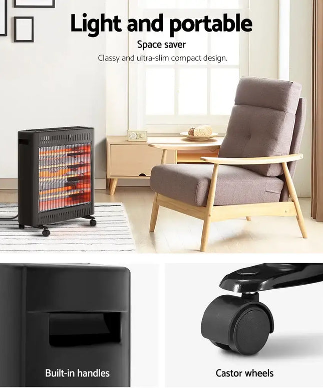 2200W Infrared Heater Radiant Heaters - Appliances > Heaters