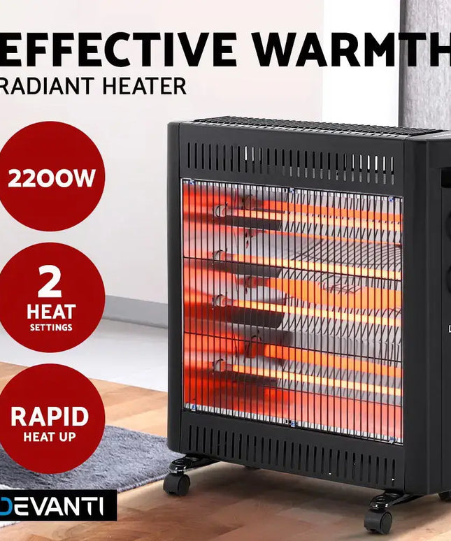2200W Infrared Heater Radiant Heaters - Appliances > Heaters