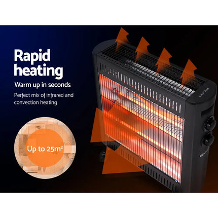 2200W Infrared Heater Radiant Heaters - Appliances > Heaters