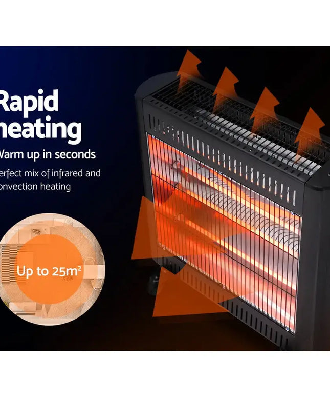 2200W Infrared Heater Radiant Heaters - Appliances > Heaters