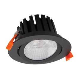 Aqua Tilt 13W Tricolour Dimmable IP65 Downlight - 90mm Cut Out
