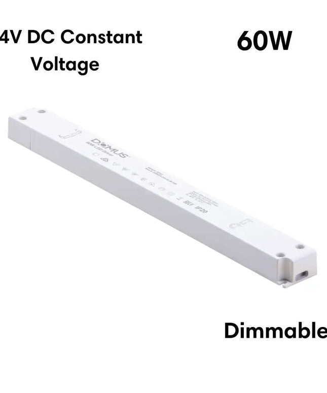 24V Domus Slim 5-in-1 Dimmable LED Driver for Indoor - POWER SUPPLIES