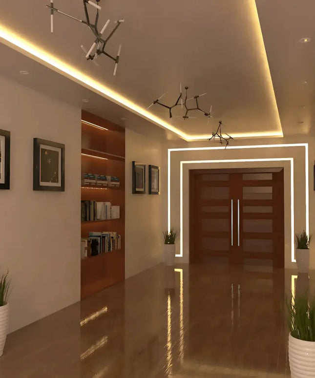 Strippy DualGlow 25W 3000K | 12mm IP20 COB Strip - Home & Garden > Lighting