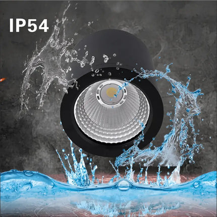 25W LED White Tri-Colour 130mm Surface Mount Downlight